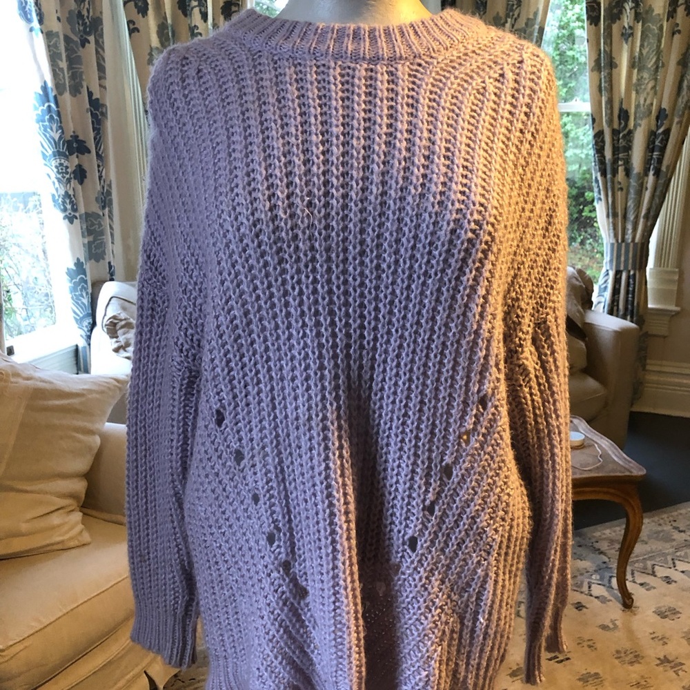 XS American Eagle purple sweater